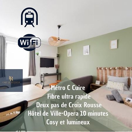 Art De Recevoir - L'Ecrin De Margnolles - Croix Rousse - Metro C-Cuire Калюір-е-Кюір Екстер'єр фото